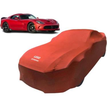 Imagem de Capa Cobrir E Proteger Carro Esportivo Dodge Viper - Mz, Vermelha