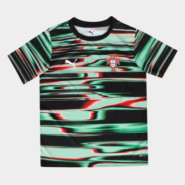 Imagem de Camisa Infantil Seleção Prematch Portugal 25/26 s/n Torcedor Puma-Unissex