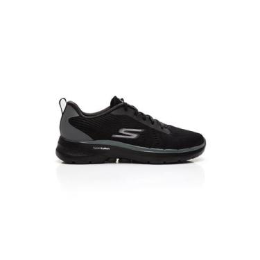 Imagem de Tênis Skechers Go Walk 6 Masculino, Preto, 42