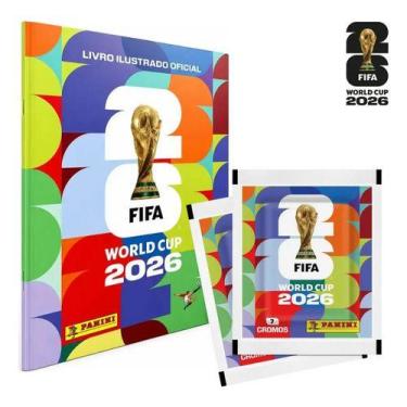 Imagem de Kit Álbum + 14 Figurinhas Copa Do Mundo Fifa 2026 Panini - NoBrand, Un