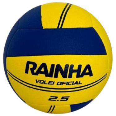 Imagem de Bola De Vôlei Rainha 2.5 Tecnofusion XXIV, Amarelo, Roxo, Unico