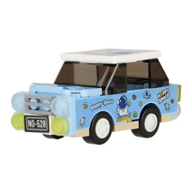 Imagem de Blocos de Montar - Construção Desenho Veículos Trem Brinquedo infantil