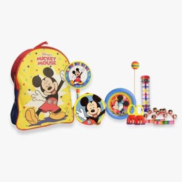 Imagem de Kit Musicalização infantil Mickey 6 instrumentos Phx KM-6