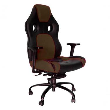 Imagem de Cadeira Gamer Para Escritório Linha Gamer Racing Marrom