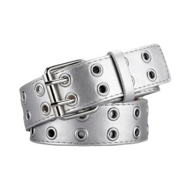 Imagem de Cinto Estilo Punk Hip Hop Rock Para Mulheres, Cinto Y2K Com Duplo Furo