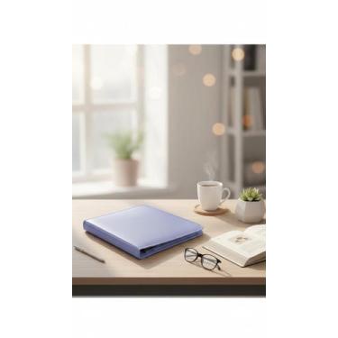 Imagem de Fichário Universitário 4 Argolas Lilás com Estojo - Congratulations St