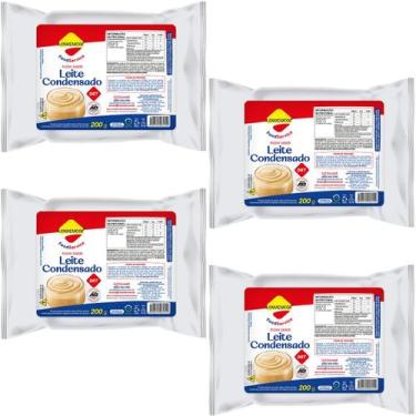 Imagem de Kit com 4 Unidades de Pudim Lowçucar Zero Açúcares Sabor Leite Condens