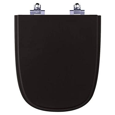 Imagem de Assento Sanitário Laqueado Soft Close Ibiza Preto para vaso Incepa Laufen