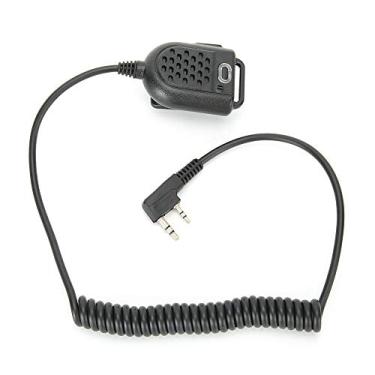 Imagem de CiCiglow Rádio bidirecional Walkie Talkie Clipe de microfone portátil o microfone em qualquer lugar.