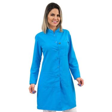 Imagem de Jaleco Feminino acinturado Gola Padre