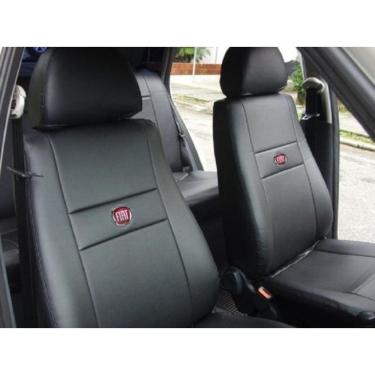 Imagem de kit de capa para banco automotivo em 100%couro para uno 2012