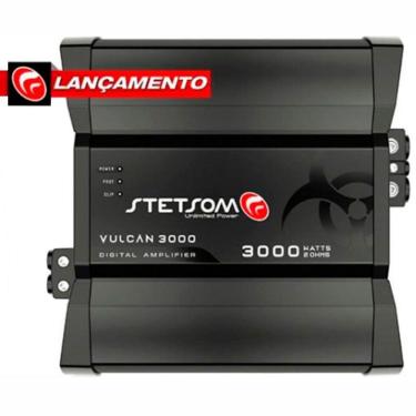 Imagem de Módulo Amplificador Stetsom Vulcan 3000 3000W Rms 2 Ohms 1 Canal