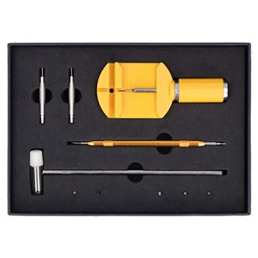Imagem de Relógio Link Pin removedor Spring Bar ferramenta removedor de pulseira ajustador relógio kit de ferramentas de reparo conjunto de reparo