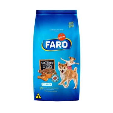 Imagem de Ração Faro Cães Filhotes Sabor Cozidinho De Carne E Frango 25 Kg