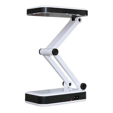 Imagem de Luminária De Mesa 24 Led Abajur Dobrável Recarregável Bivolt