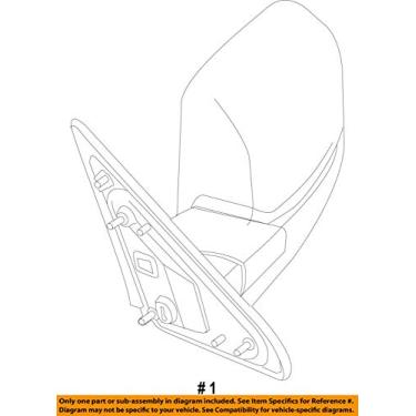 Imagem de MOPAR 68142667AF - retrovisor externo