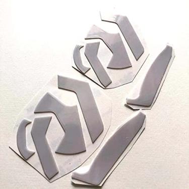 Imagem de LZYDD Patins de mouse/mouse para Corsair Dark Core RGB Pro SE, mouse para jogos sem fio FPS/MOBA (pacote com 2 cinzas)