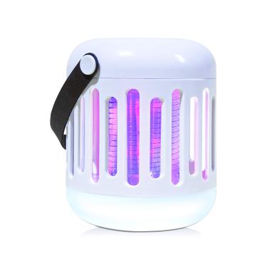 Imagem de BugMD - Lâmpada de mosquito Zapper com bateria ou lâmpada 2 em 1 alimentada por USB, luz UV e LED, luz portátil perfeita para jardim, piscina e pátio ao ar livre