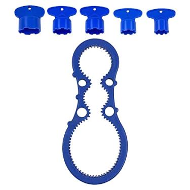 Imagem de Fenteer Ferramenta de chave de remoção de chave aerador torneira de água cache Pia M16,5-24 mm, G, 160 mm