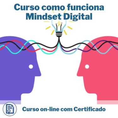 Imagem de Curso Online em videoaula de como funciona Mindset Digital com Certificado + 2 brindes