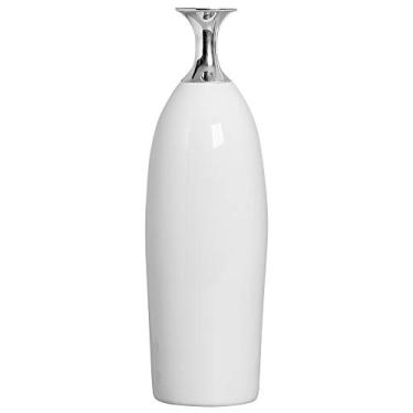 Imagem de Garrafa Indiana G Com Alumínio Ceramicas Pegorin Branco