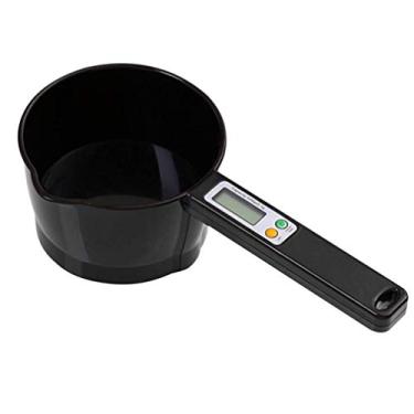 Imagem de balança de cozinha digital eletrônica balança de cozimento de precisão de plástico pesagem ferramenta de medição balança de alimentos para padaria doméstica