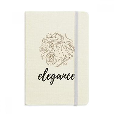 Imagem de Caderno de arte para desenho de linha, capa dura em tecido oficial diário clássico