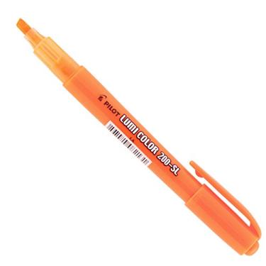 Imagem de Caneta Marca Texto Pilot Lumi Color - Laranja (1440002)