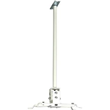 Imagem de Suporte de projetor de vídeo de teto suspenso ALZO com grampo de tesoura para fixação de barra em T