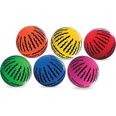 Imagem de Pacote com 12 Bolas De Vinil, Líder, Cobrinha, Coloridas