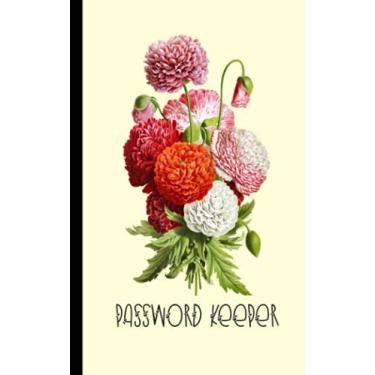 Imagem de Password Keeper: Notebook To Keep Internet Passwords/Login Information Organized | With Alphabetical Tabs And Space For Over 300 Entries! | Flower Bouquet Matte Cover