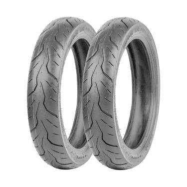 Imagem de Jogo Pneus de Moto Taiga V460 90/90-14 46P + 100/90-14 51P TL