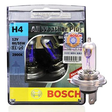Imagem de Par Lampada Farol Carro Luz Alta Baixa H4 12v 60w 55w Bosch