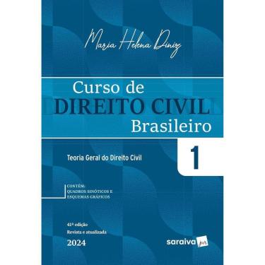 Imagem de Curso De Direito Civil Brasileiro Vol. 1 - 41ª edição 2024