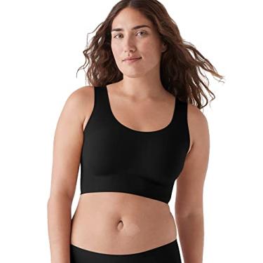 Imagem de True & Co Sutiã feminino True Body Lift com gola redonda, Preto, (Medium) 34-36A/D