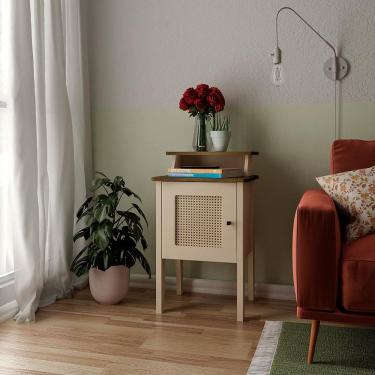 Imagem de Mesa de Apoio Artely Charlotte com 1 Porta