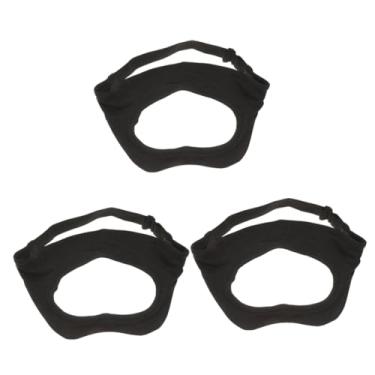 Imagem de Homoyoyo 3Pcs Máscara De Cabeça Vr Respirável Doce Guarda Vr Máscara De Olho Respirável Vr Banda Vr Doce Guarda Acessórios Vr Fones De Ouvido Vr Máscaras Faciais Vr Estofamento Plástico De