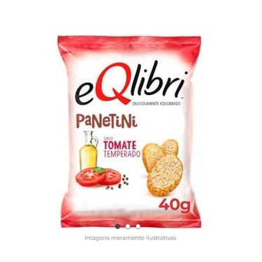 Imagem de Salgadinho eQlibri Panetini Tomate Temperado 40g