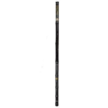 Imagem de Flauta de bambu roxa de 8 furos Dongxiao em G/F para instrumento Xiao para iniciantes de desempenho com capa de pano macio nó chinês (Preto)