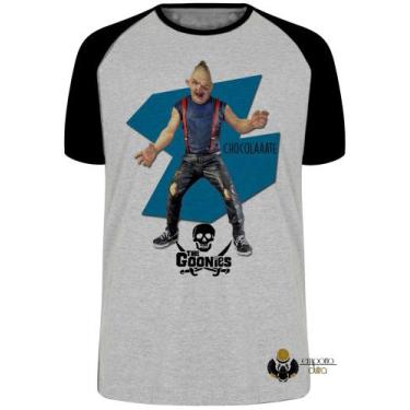 Imagem de Camiseta Goonies Sloth Chocolate  Blusa Plus Size Extra Grande Adulto