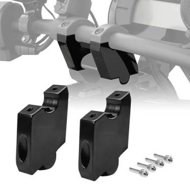 Imagem de Hutexico Kit de suporte de elevação de guidão ajustável de 5 cm de alumínio para o Can-Am Ryker 600/900/Rally/Sport 2019 2020 2021 2022 2023 2024