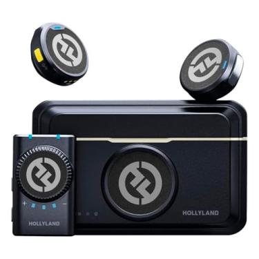 Imagem de Hollyland Microfone de Lapela Sem Fio Lark M2 p/Câmera, Som Hi-Fi Preto