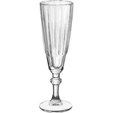 Imagem de JOGO 6 TAÇAS CHAMPANHE HOME&CO ECO CRYSTAL 260ml 21x6x6cm TRANSPARENTE