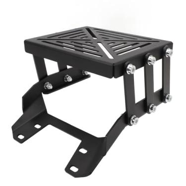 Imagem de Rack de Bagagem Traseiro Motocicleta, Rack de Bagagem Destacável do Tronco Rack de Montagem Rack Dobrável Rack de Bagagem para Y16, Suporte de Rack de Armazenamento Traseiro