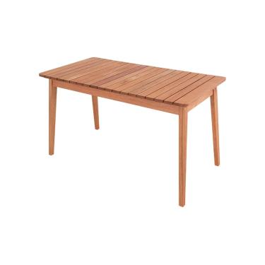 Imagem de Mesa de Jantar 6 Lugares de Madeira para Área Externa Garden Meu Móvel de Madeira - Castanheira