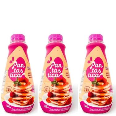 Imagem de Massa Panqueca Waffles Pantástica Zero Açúcar 300g Kit 3un - Lummo