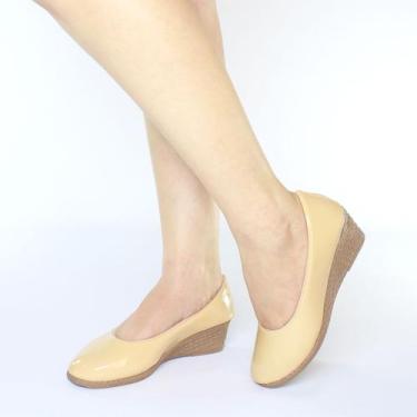 Imagem de Sandália Feminina Salto Alto Anabela Plataforma Sapato Tamanco Bota Mu