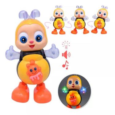 Imagem de Abelha Dançante Animada Brinquedo Infantil Emite Sons Toca Música - Fu