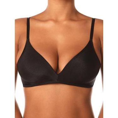Imagem de Sutiã sem Aro com Bojo Paraíso Demillus 63476, Preto, 42