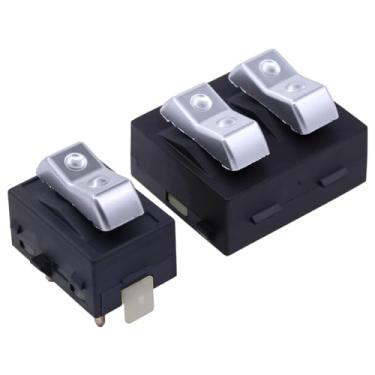 Imagem de MOTOKU Interruptor de janela lateral do motorista e do passageiro para Dodge B150 B250 B350 D100 D150 D250 D350 Dakota Ramcharger Spirit W100 W150 W250 W350 1988-1993